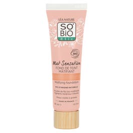 so'bio étic Fond de teint matifiant Mat Sensation - 20 Beige rosé