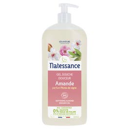 so'bio étic Gel douche Amande parfum pêche de vigne