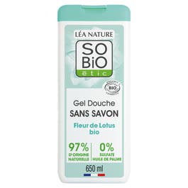 So'bio étic Gel Douche Sans Savon à La Fleur De Lotus Bio