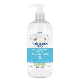 so'bio étic Gel lavant mains Douceur Fleurs de coton - 500ml