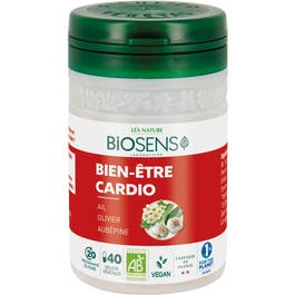 so'bio étic Gélule végétale Cardio Bien-Etre - Aubépine Ail Olivier - bio