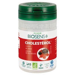 so'bio étic Gélule végétale Cholestérol - Ail Noir et Levure de riz rouge - bio