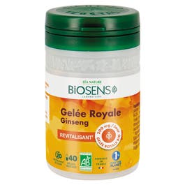 so'bio étic Gélule végétale Revitalisant Gingseng - Gelée Royale - bio