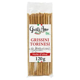 so'bio étic Grissini Torinesi à l'huile d'Olive - bio