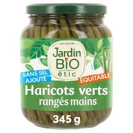 so'bio étic Haricots verts extra-fins sans Epices et Aromates ajouté - bio