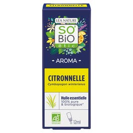 So'bio étic Huiles Essentielles Citronnelle De Java