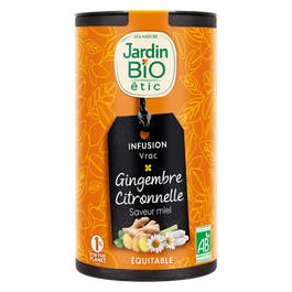 so'bio étic Infusion vrac Gingembre Citronnelle saveur miel - bio