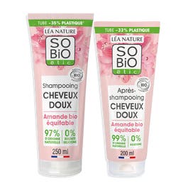 so'bio étic La routine capillaire des cheveux nourris