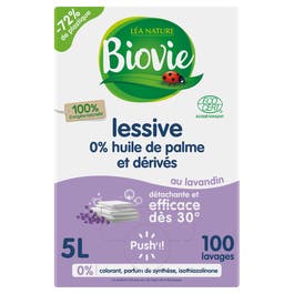 so'bio étic Lessive engagée Lavandin - 100 lavages - Grand Format