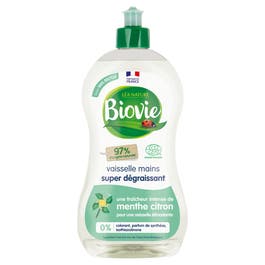 so'bio étic Liquide vaisselle et mains aux huiles essentielles de menthe citron bio