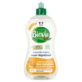 so'bio étic Liquide vaisselle et mains aux huiles essentielles d'agrumes bio