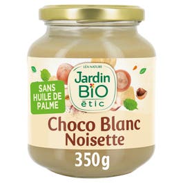 so'bio étic Pâte à tartiner Chocolat blanc Noisette