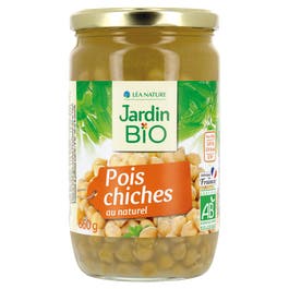 so'bio étic Pois chiches bio au naturel bocal de 660 g