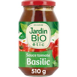 so'bio étic Sauce tomate bio au basilic bocal de 510 g