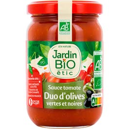 so'bio étic Sauce tomate Duo d'olives vertes et noires - bio
