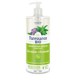 so'bio étic Shampooing-douche tonifiant Verveine Citronnée