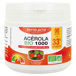 so'bio étic Acérola Bio 1000 33% offerts