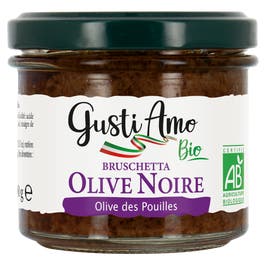 so'bio étic Bruschetta olives noires bio