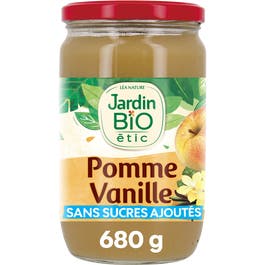 so'bio étic Compote pomme vanille bourbon - bio