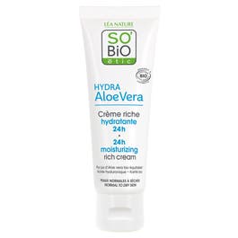 so'bio étic Crème riche hydradante Aloe Vera Bio