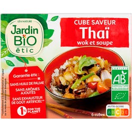 so'bio étic Cube saveur Thaï - wok et soupe - bio