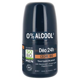 So'bio étic Déo Men 24h Cèdre