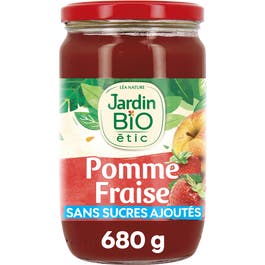 so'bio étic Dessert Pomme Fraise - bio