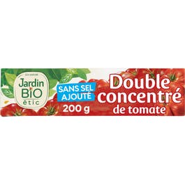 so'bio étic Double concentré de tomate bio en tube