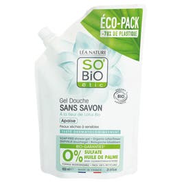 so'bio étic Ecopack Gel Douche sans savon