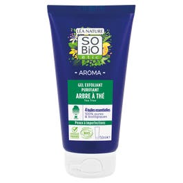 so'bio étic Gel exfoliant purifiant Arbre à thé