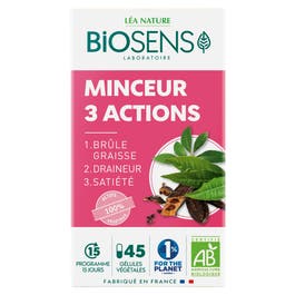 so'bio étic Gélule végétale Minceur 3 Actions - bio