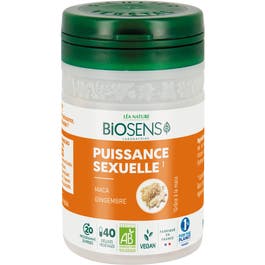 so'bio étic Gélule végétale Puissance Sexuelle - bio