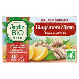 so'bio étic Infusion Gingembre Citron - bio