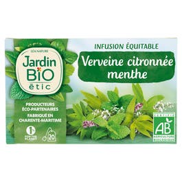 so'bio étic Infusion Verveine citronnée menthe - bio