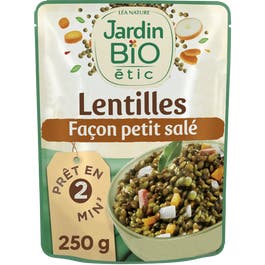 so'bio étic Lentilles bio façon petit salé
