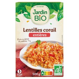 So'bio étic Lentilles Corail Bio