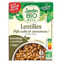 so'bio étic Lentilles en brique