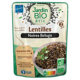 So'bio étic Lentilles Noires Beluga - Bio