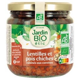 so'bio étic Lentilles Pois Chiches Carottes* - bio