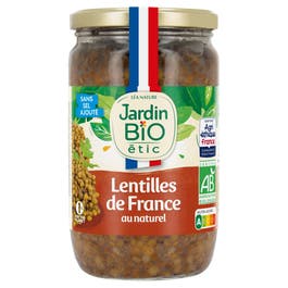 so'bio étic Lentilles vertes bio au naturel