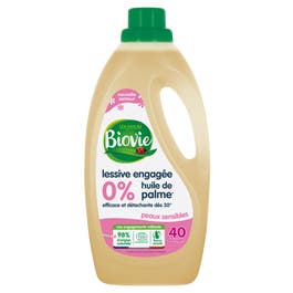 so'bio étic Lessive peaux sensibles 2 litres