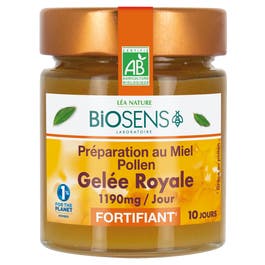 so'bio étic Miel Pollen Gelée royale Fortifiant