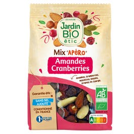So'bio étic Mix'Apéro Amandes Cranberries