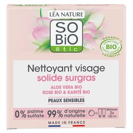 so'bio étic Nettoyant visage solide Surgras