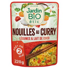 so'bio étic Nouilles au curry