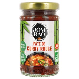 so'bio étic Pâte de curry rouge bio