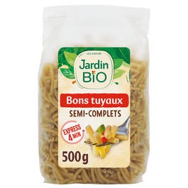 so'bio étic Pâtes bons tuyaux bio semi complets