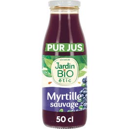 so'bio étic Pur jus bio de myrtille sauvage