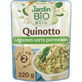 so'bio étic Quinotto légumes verts parmesan - bio