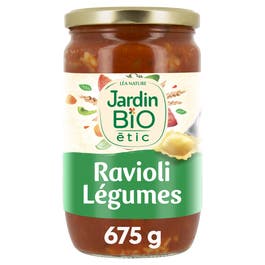 so'bio étic Ravioli légumes - bio